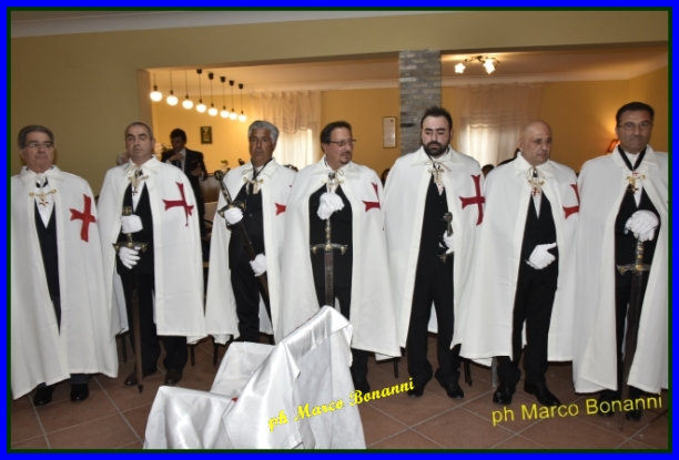 Cavalieri Templari: investiture della Commanderia “Nostra signora di Sion”